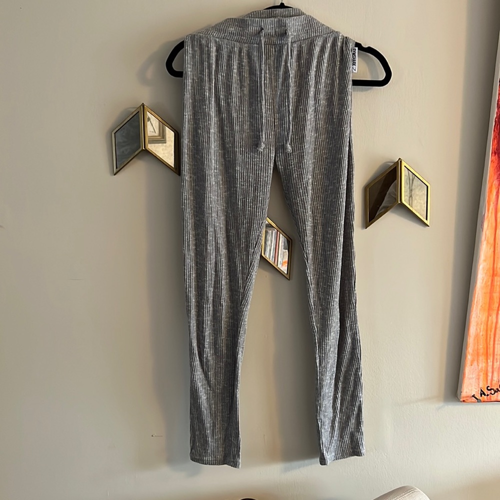 Gymshark slounge marled grey tights/joggers